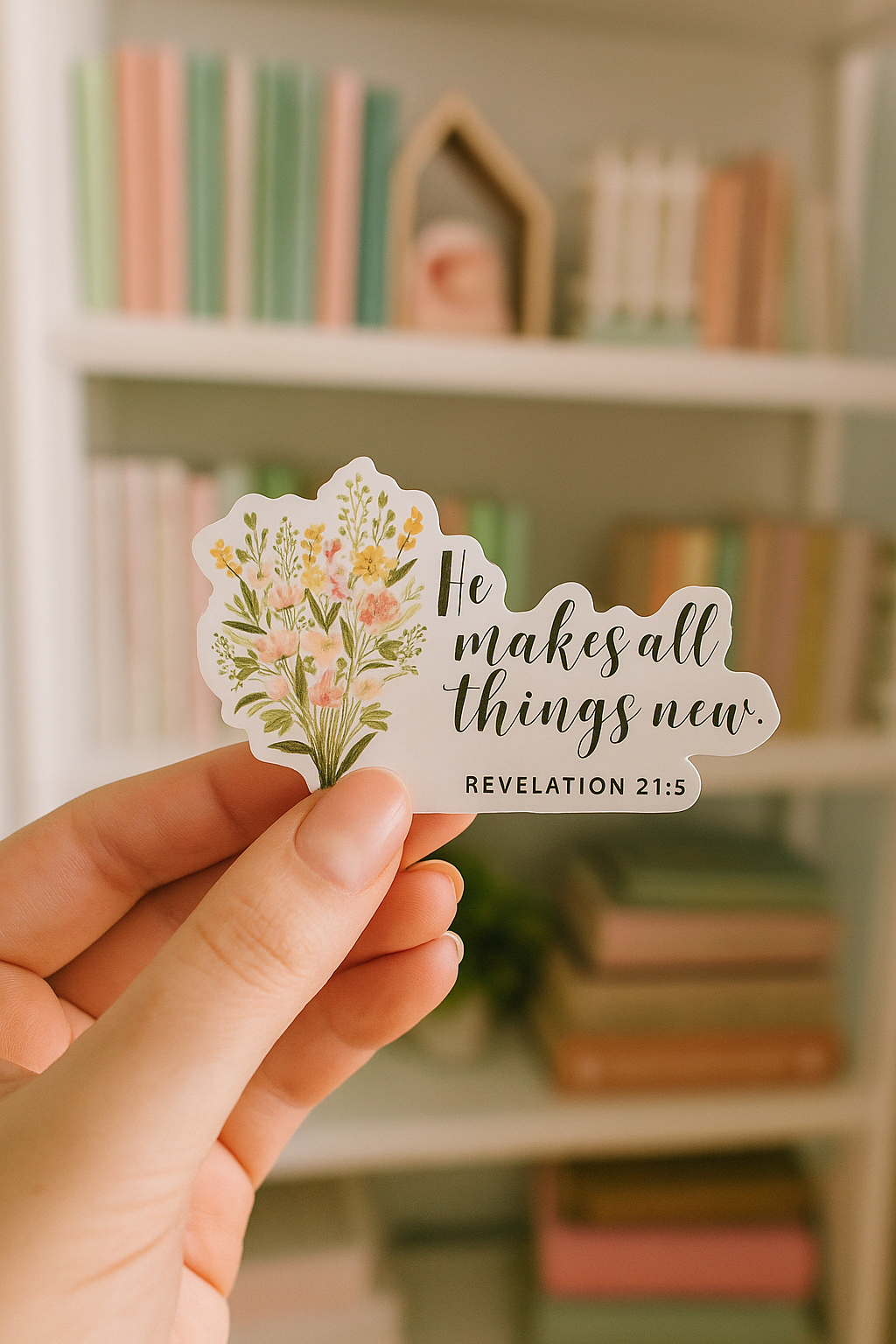 Bouquet Vinyl Sticker